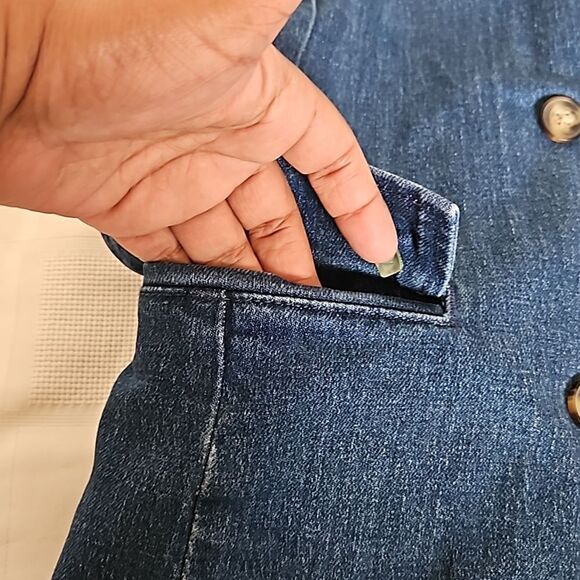 Pilcro Blue Blazer Tailored Fit - Picture 13 of 16